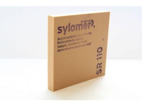 Sylomer SR 110, коричневый, лист 1200 х 1500 х 25 мм
